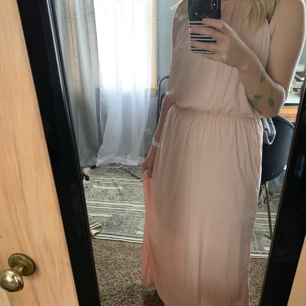 H&M Blush Pink Halter Top